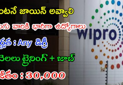Latest Wipro Recruitment 2024 | తెలుగు వారికి విప్రో లో భారీగా ఉద్యోగాలు | Latest Jobs In Telugu