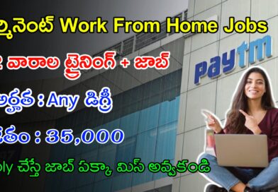 Paytm కంపెనీ 12 వారాల ట్రైనింగ్ ఇచ్చి జాబ్ ఇస్తున్నారు | Latest Paytm Recruitment 2024 | Latest Jobs In Telugu